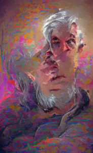 Vincent Rubens - Untitled (Self Portrait) - 2022